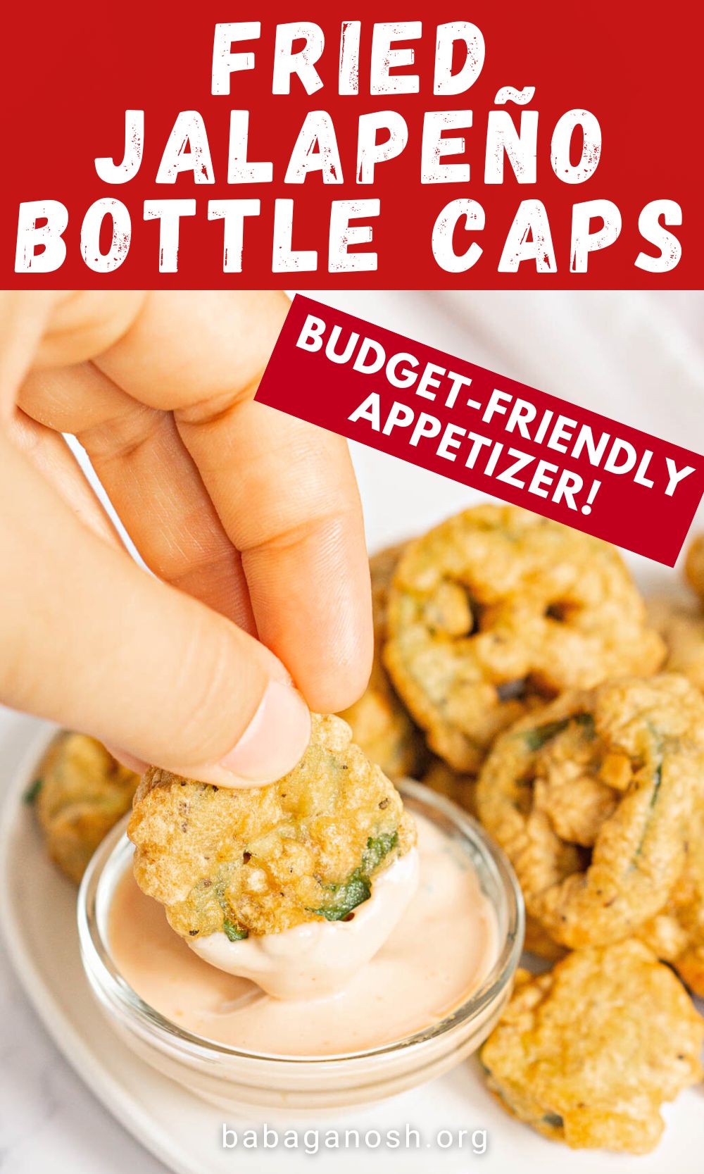 Fried Jalapeños Babaganosh