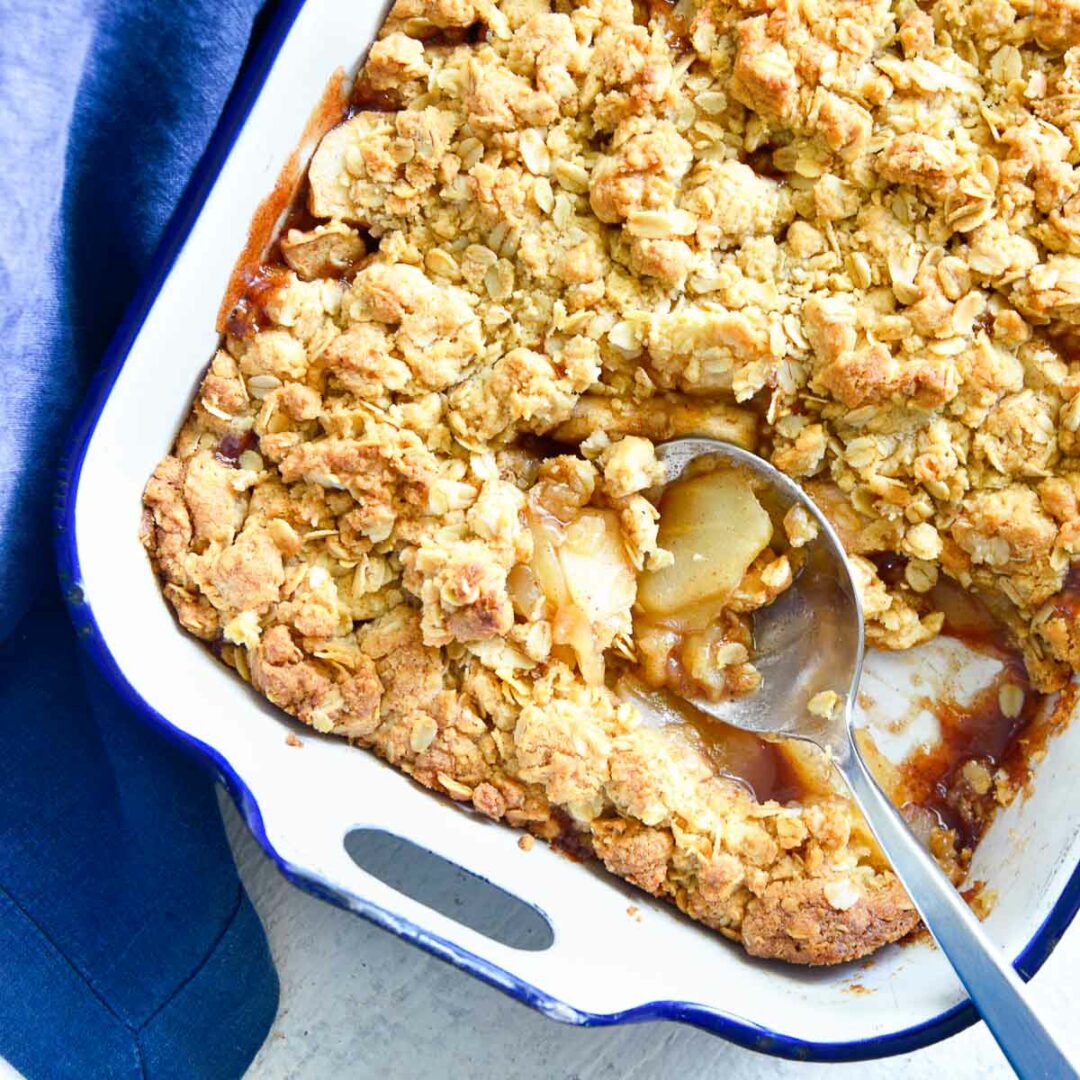 Perfect Apple Crisp Babaganosh