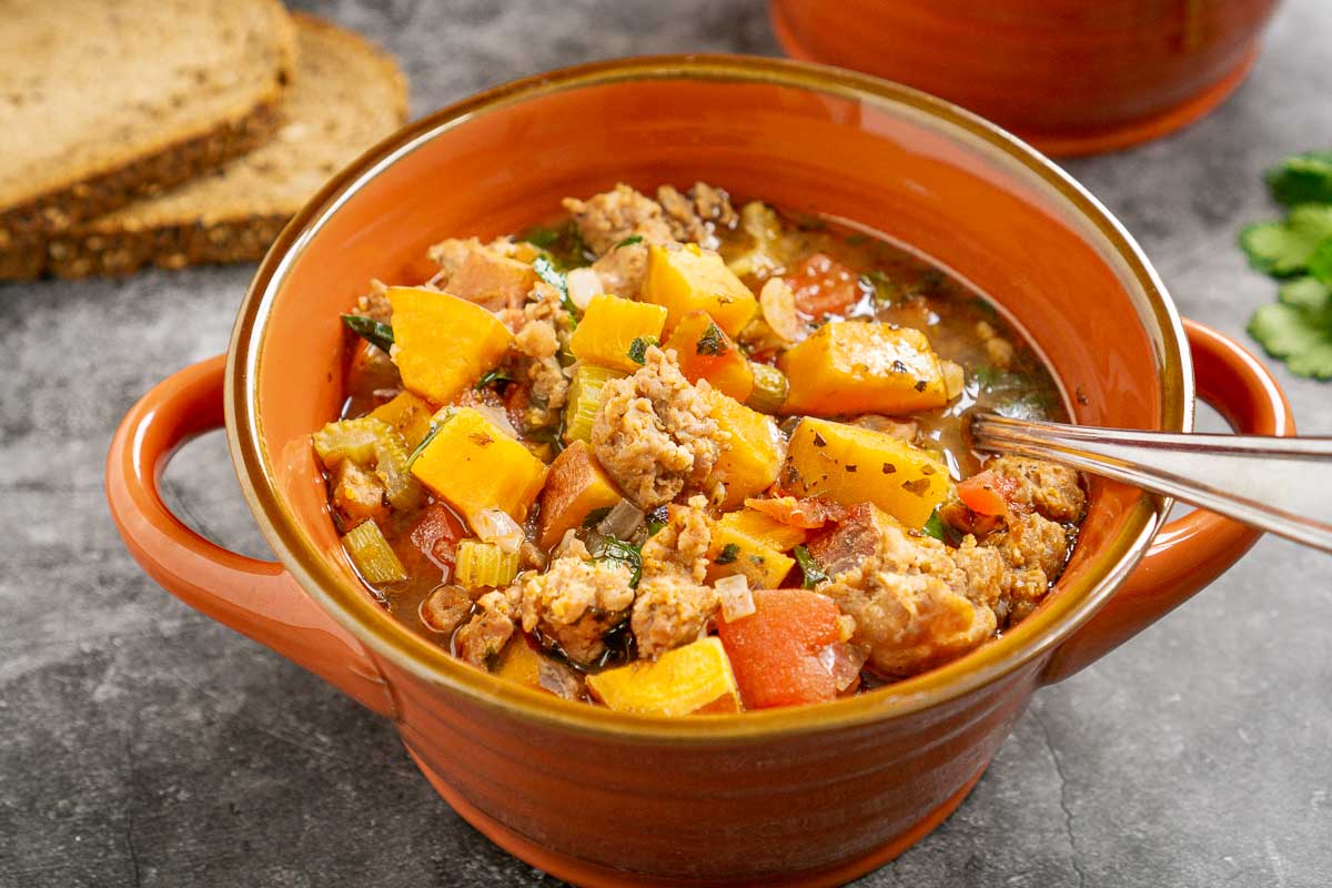 Sweet Potato Sausage Soup Babaganosh