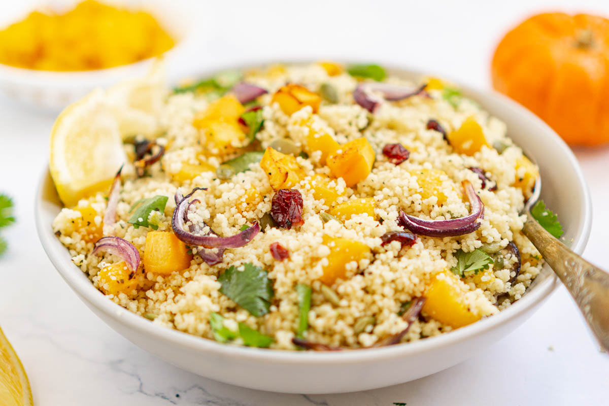 Pumpkin Couscous Salad Babaganosh