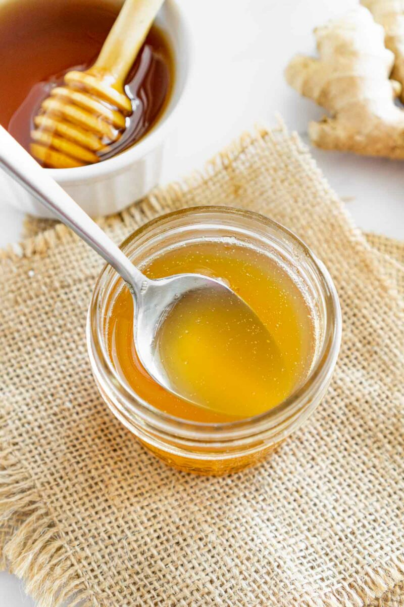 Honey Ginger Syrup Babaganosh