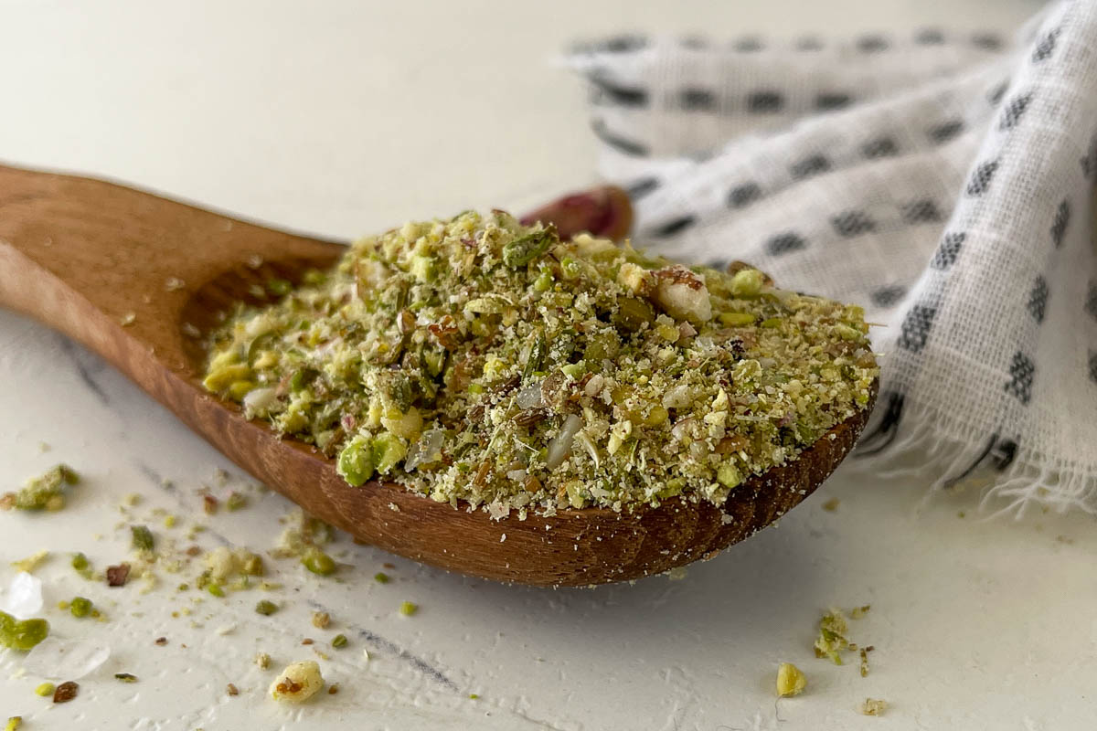 Pistachio Dukkah Babaganosh