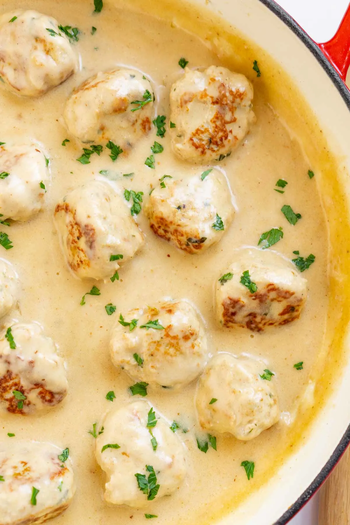 Chicken Swedish Meatballs One Pan 30 Minute Dinner Babaganosh