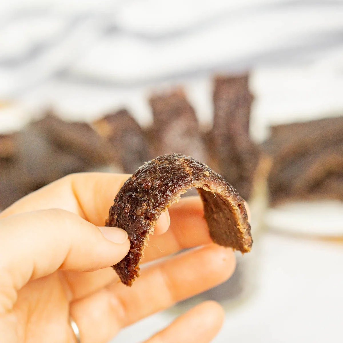 Ground Beef Jerky (Sweet & Spicy) Babaganosh